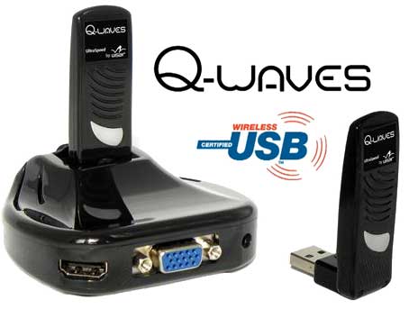 Q-Waves Wireless USB HD