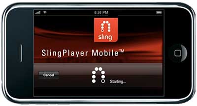 SlingPlayer Mobile iPhone