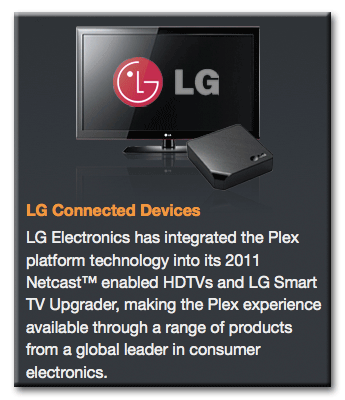 Plex Quote on the LG ST600 TVUpgrader